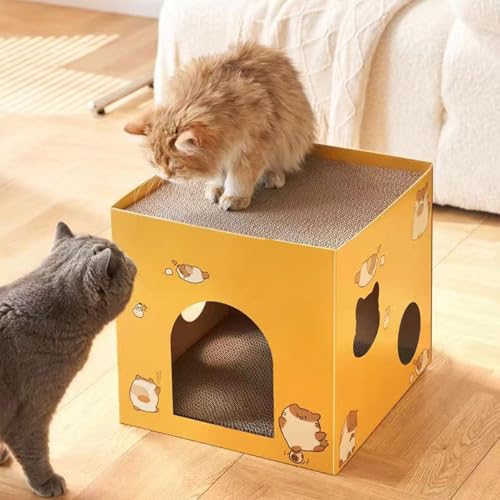 Griffoir en carton pour chat d'intérieur polyvalent - 6