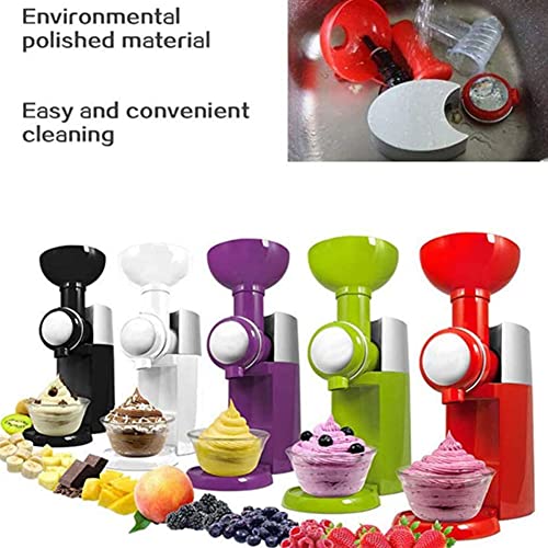 YLLQXI Eismaschine Kompressor, Dessert Ice Cream Maker, Kompakt-Eismaschine Mit Kompressor, Slush Maschine für Zuhause… – Bild 6