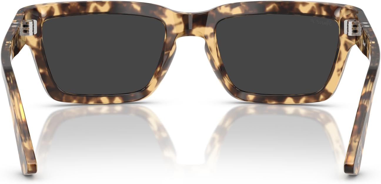 Persol mens Po3363s Rectangular Sunglasses