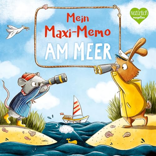Mein Maxi-Memo - Am Meer: Memo-Spiel für Kinder ab 3 Jahren mit Meer-Motiven