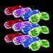 POKONBOY LED Glasses Glow in The Dark Party Supplies, 24 Pack Led Party Favors Bulk Light Up Glasses, Neon Party Supplies Party Favors (Random Color)