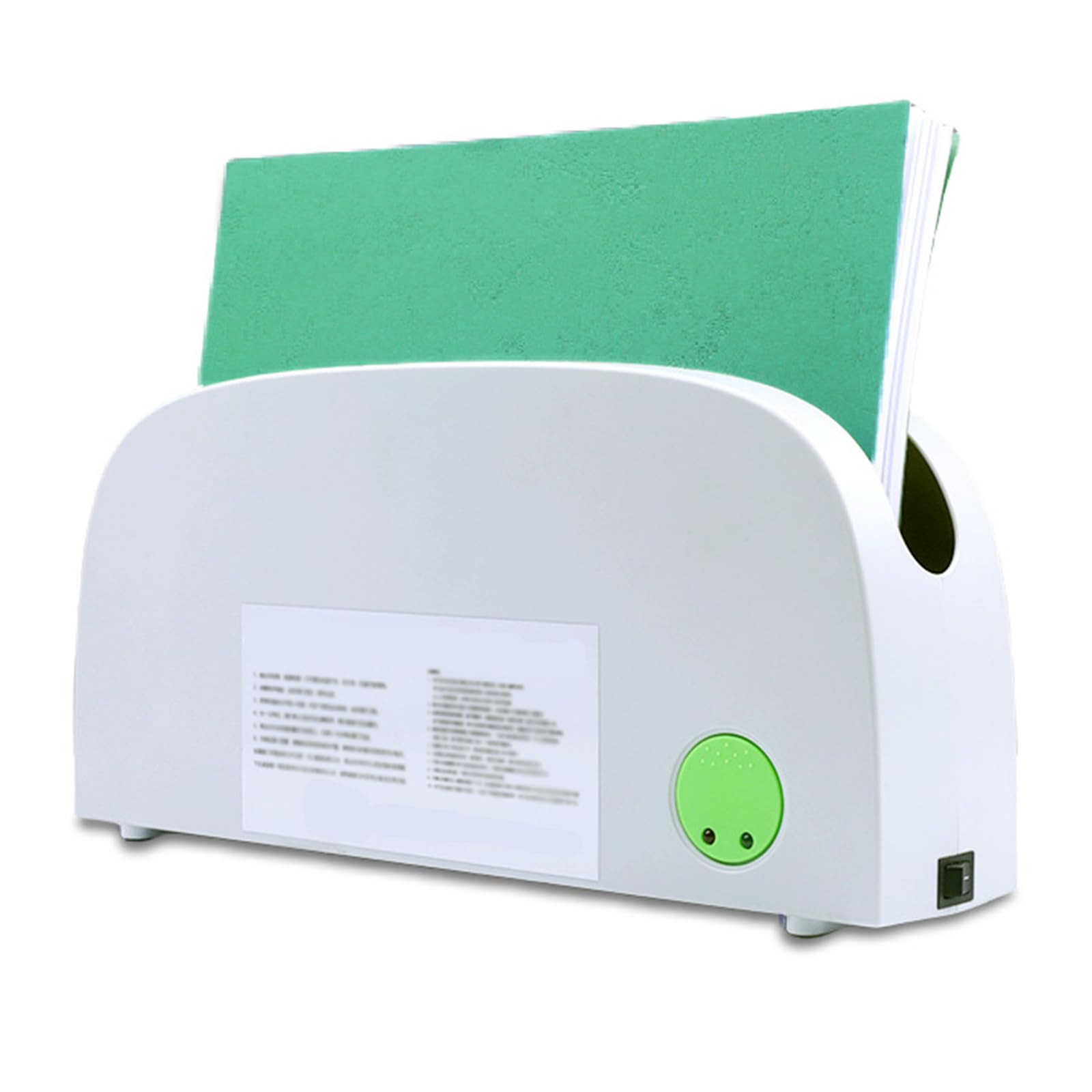 Machine À Relier Thermique, Machine À Relier Électrique Thermofusible avec Une Épaisseur de Reliure de 33 Mm, Plateau de Préchauffage Et de Refroidissement Rapide, Kit de Reliure de Crête de Livre