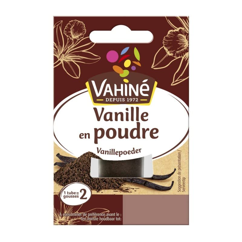 VAHINE - Vahiné Vanille De Madagascar En Poudre Blister 5G - Lot De 3 - Vendu Par Lot