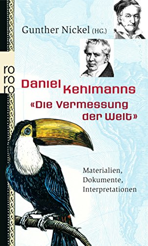Preisvergleich Produktbild Daniel Kehlmanns "Die Vermessung der Welt": Materialien, Dokumente, Interpretationen