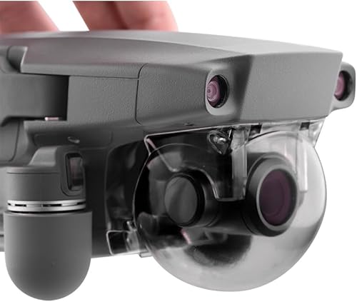 Vista 9 de Dron Transparente Protector Cubierta Gimbal Lock Estabilizador Cámara Tapa Protector Protector Cubierta para DJI (Mavic 2) Accesorios