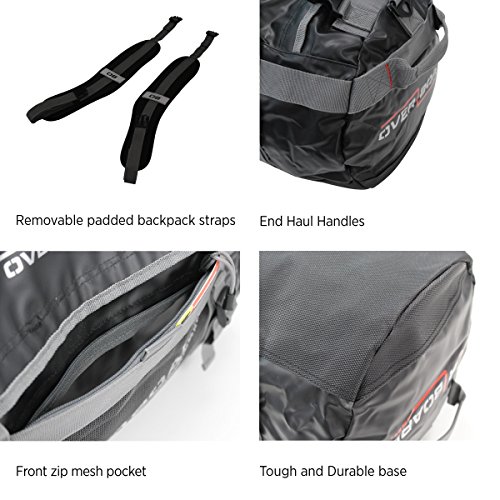 Overboard Adventure Duffel Bag, Black, 35-Liter