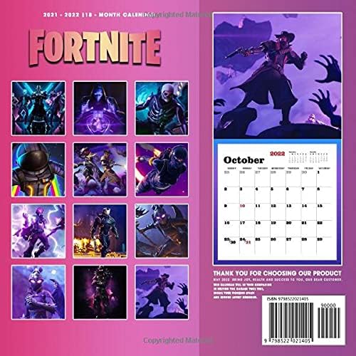 Fortnite Official Calendar 2022: Games Calendar 2021-2022 ,Fortnite Calendar Planner 2022-2023 With High Quality Images: Serkis, Andy: 9798522021405: Amazon.com: Books