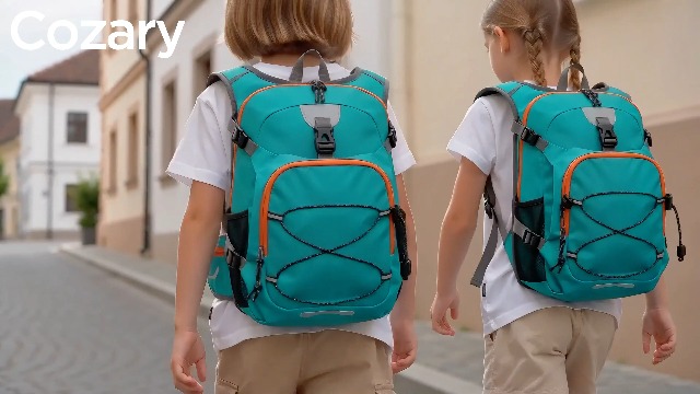 Cozary Kinderrucksack Wandern Jungen Mädchen 18L für 10-16 Jahren