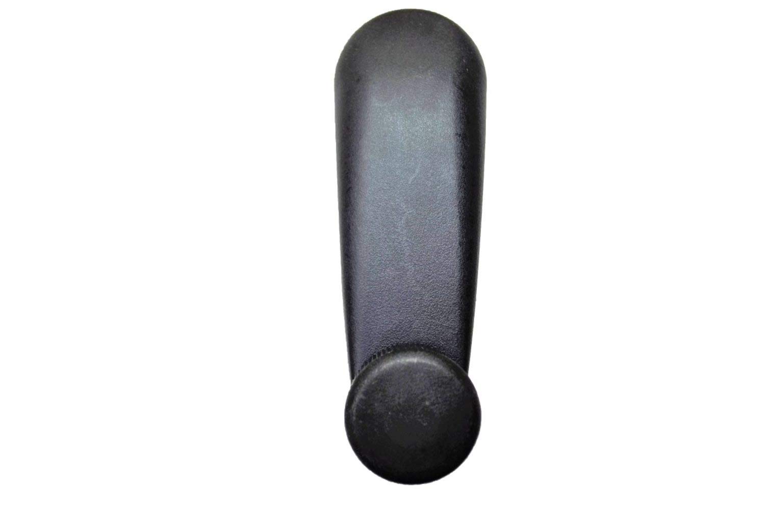 PT Auto Warehouse GM-1007A - Interior Inner Inside Window Crank Handle, Black - fits Left or Right