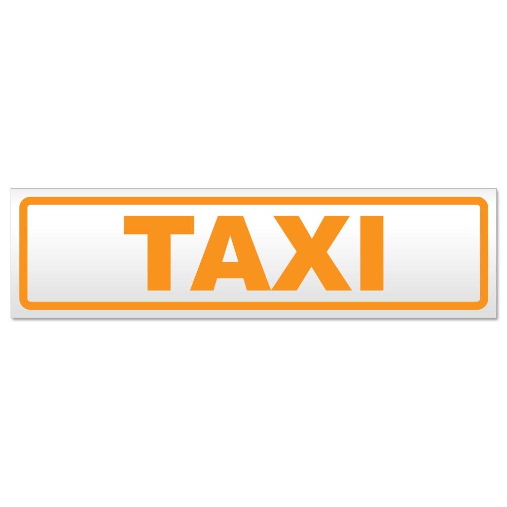 Techo De Taxi Rectangular Luminoso Con Base Magnética | Cuotas sin