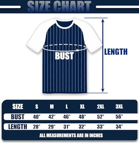 Camiseta raglán de béisbol de rayas para tus fines de semana de relax en azul marino 5