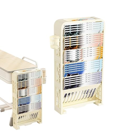 tongfeng Estantería lateral de mesa para aula, estantería móvil de 5 niveles para niños, hogar, aula, estantería lateral extraíble para aula, estantería para niños