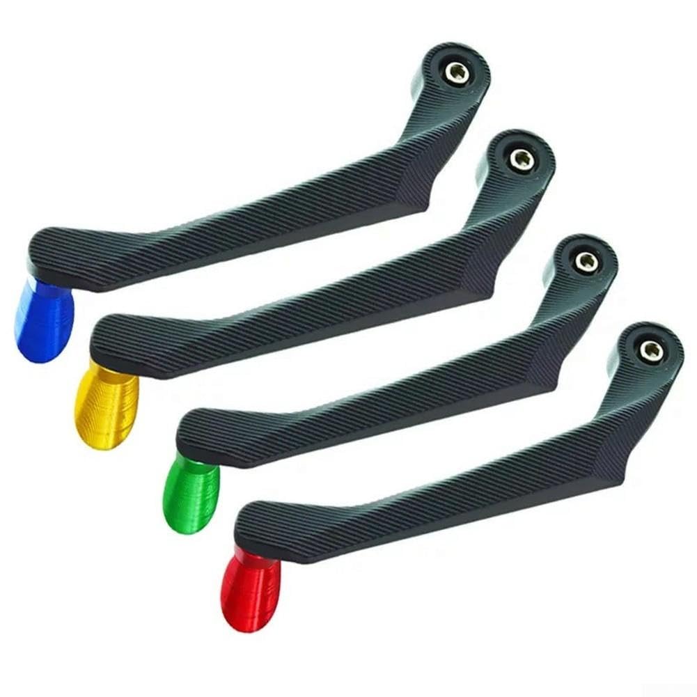 Gold Sturzpads Handguard Schutz für Motorrad(Golden) | Verschleißfest, verformungsstabil, schnelle Montage, eloxiert, für Street Bike optimiert