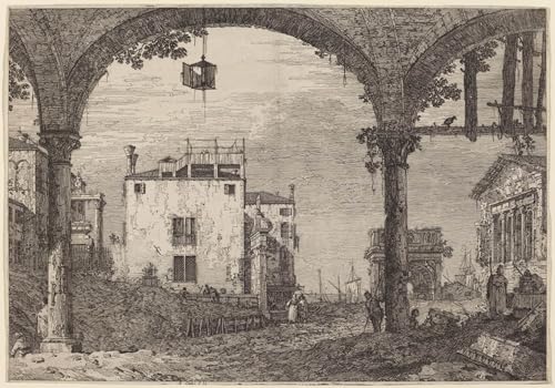 Tableau Toile Peinture Décorative Canaletto Portrait Mural 60x90