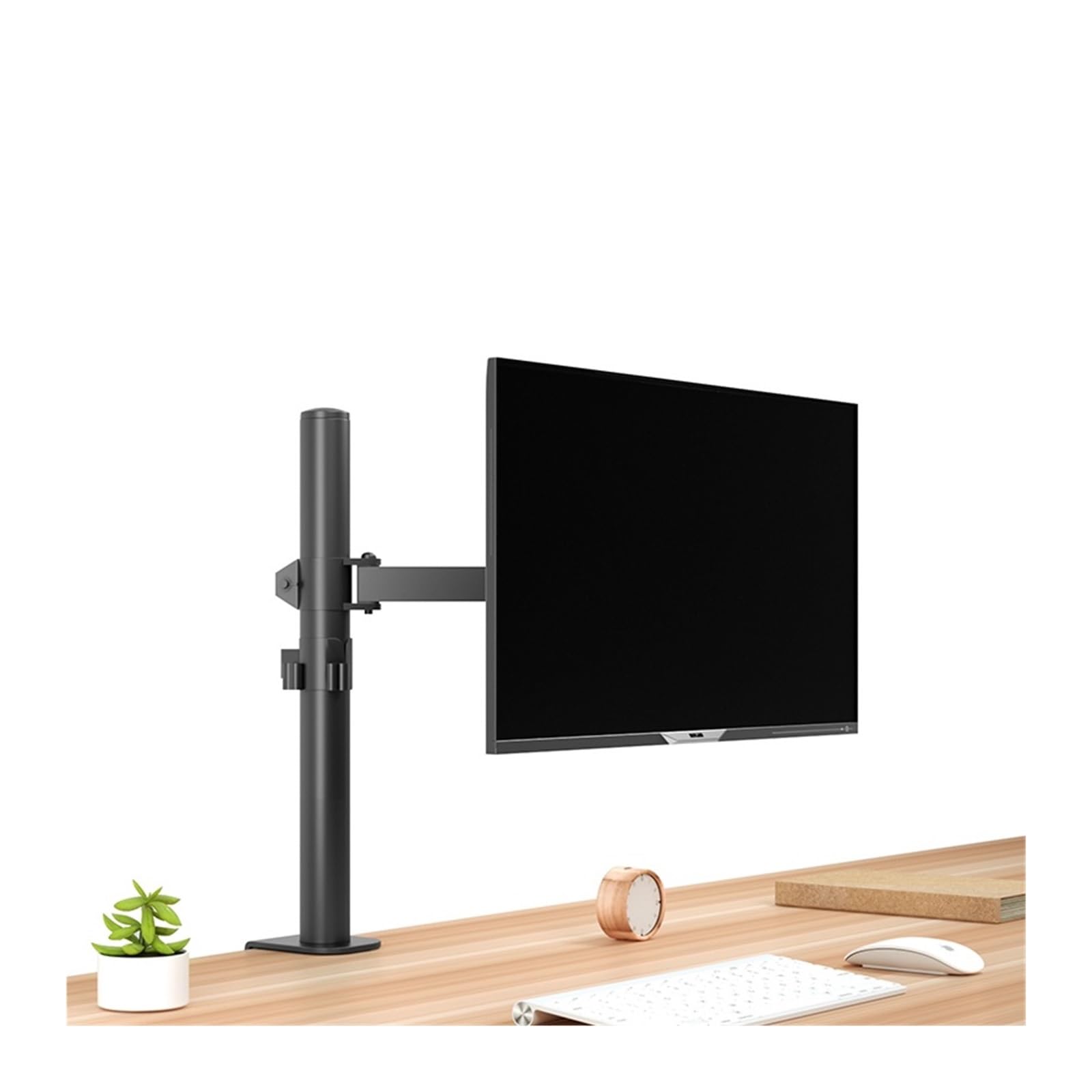 Braccio per monitor, Braccio di supporto for monitor in metallo