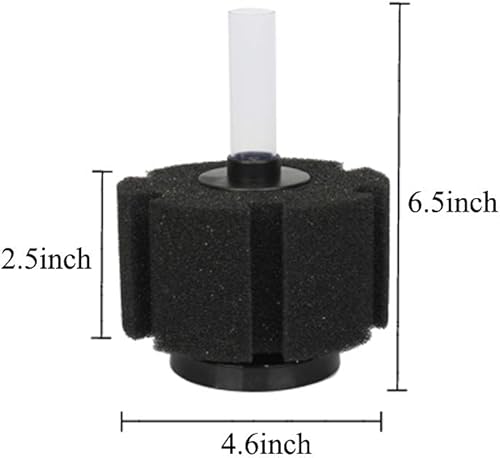 Miniatura 2 de ALEGI Kit de filtro de esponja bio para acuario para tanque de peces de camarones Betta de 30-60 galones