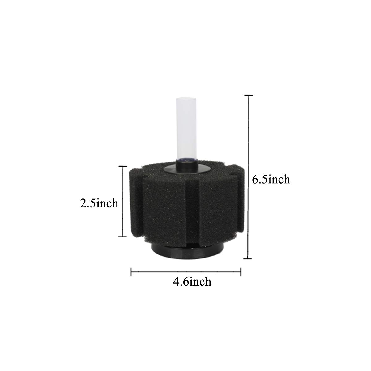 ALEGI Aquarium Bio Sponge Filter Kit for 30-60 Gallon Breeding Fry Betta Shrimp Fish Tank - image 2