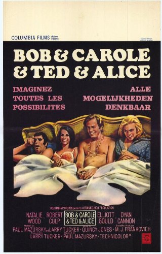 Pop Culture Graphics Bob and Carol and Ted and Alice Poster Movie Foreign B 11x17 Natalie Wood Robert Culp Dyan Cannon