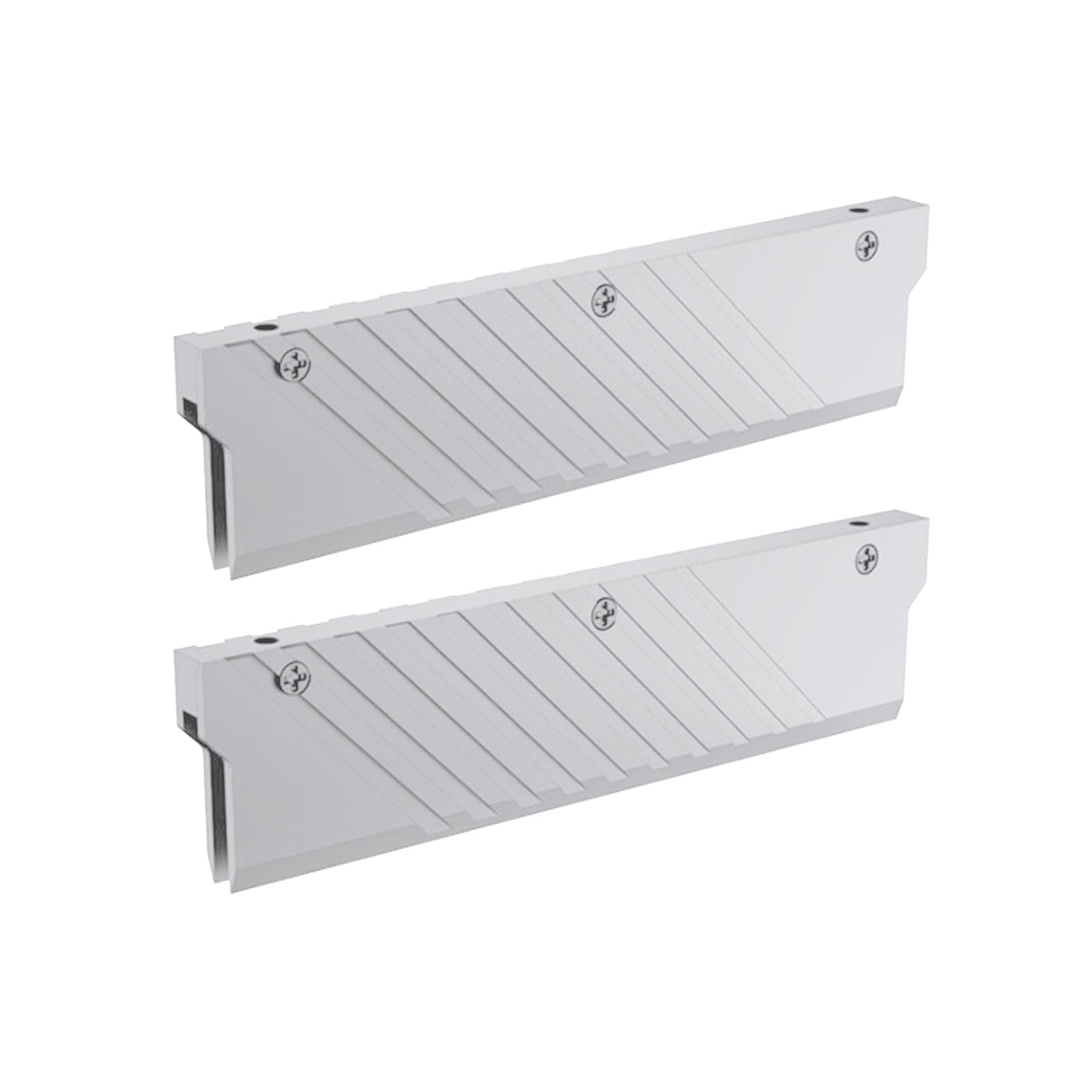 Heatsink Radiators Cooling Heat Sink Coolers For DDR5 Desktop Memory Heat Dissipation Pad For Gaming PC Accessories Computer Component Thermal Management silver