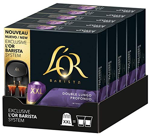 Café Capsules Double Profondo Intensité 8 'or Barista La Boite De 10 Capsules - vue 5