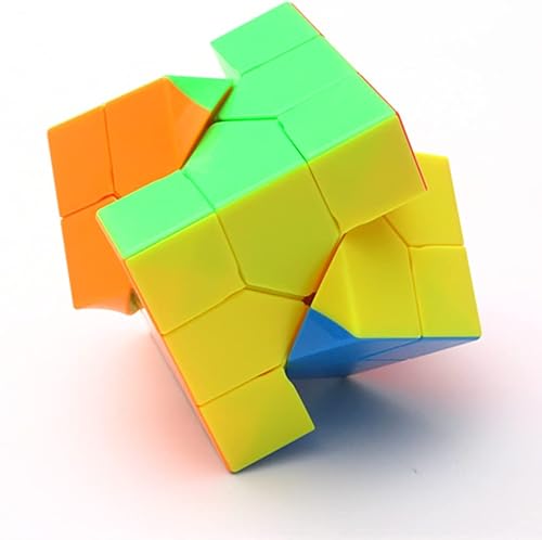 Miniatura 3 de JIEZZ Moyu Redi Cubo de eje sin adhesivo, cubo de velocidad 3x3x3, cubo de cerebro, rompecabezas mágico cubo educativo