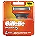 Gillette - GLL00272 - un paquet de 4 Lames Fusion manuel