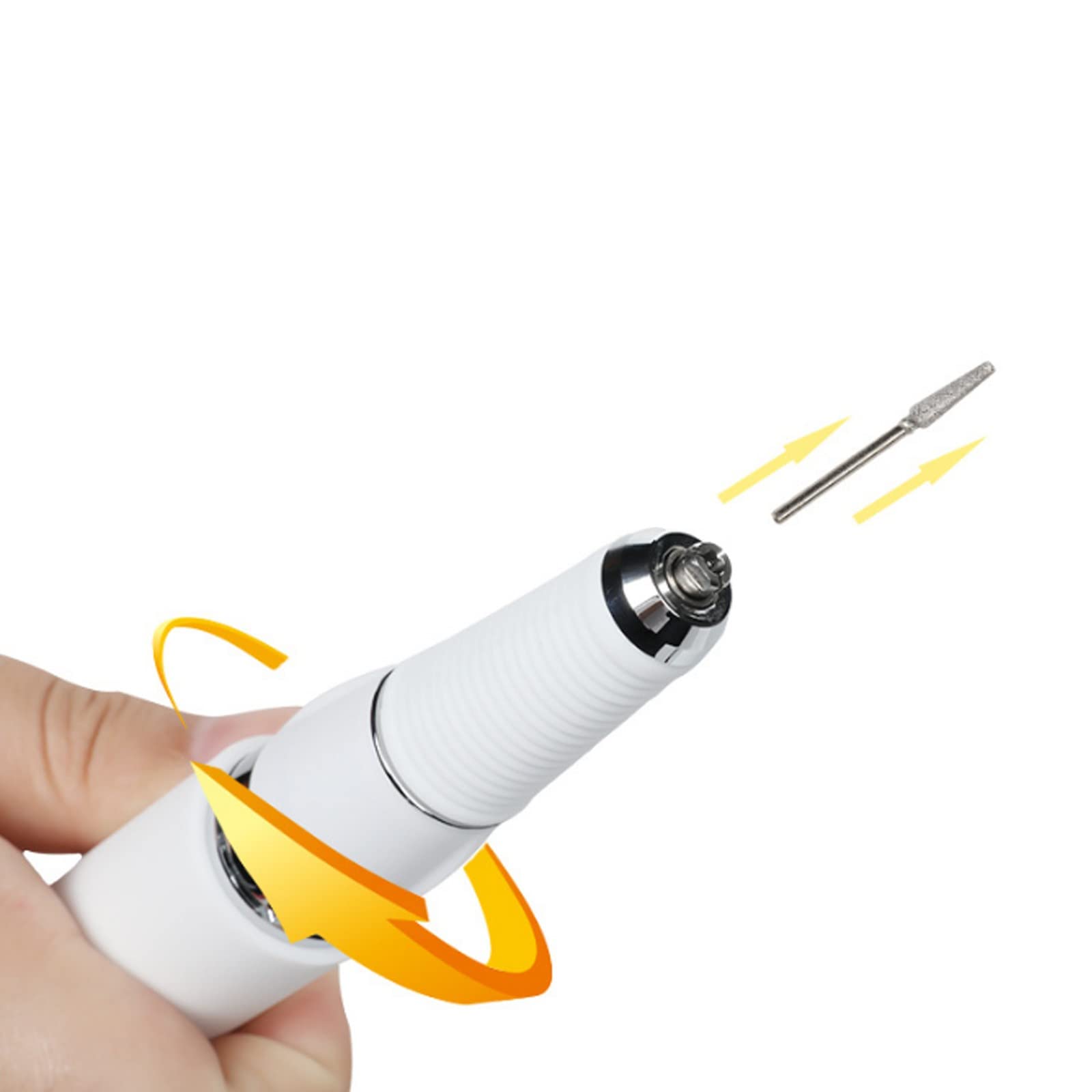 Fresa per Unghie elettrica, Portatile Kit Manicure e Pedicure Elettrico,20000 RPM velocità Regolabile, Trapano Chiodo per Casa e Salone