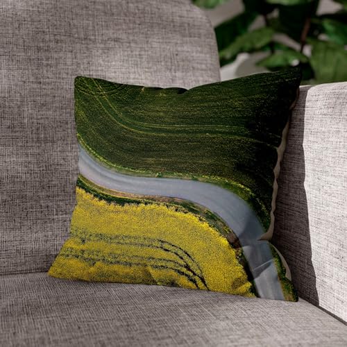 Coussin Velours Blanc Salon Confortable Housse et Coussin Inclus - 4