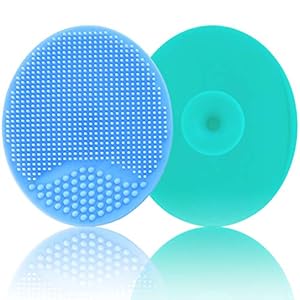 Baby Cradle Cap Brush, Silicone Bab...