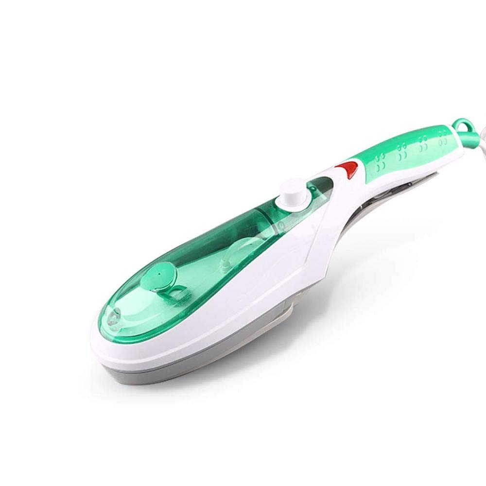 Ropa de Mano brocha de Vapor de Vapor de Vapor de Vapor de Vapor Vapor para Ropa de Vapor 220v Mini Hierro Plancha Ropa Vapor Vertical 97 (Color : Green, Plug Type : B)