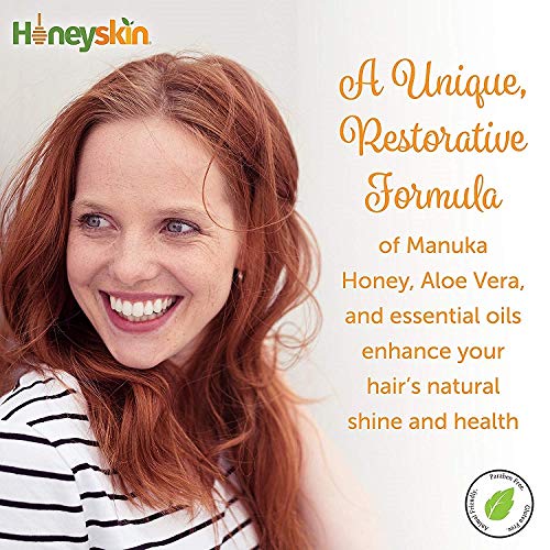 Hair Regrowth Conditioner Aloe Vera Coconut Oil, Manuka Honey Scalp Eczema, Psoriasis
