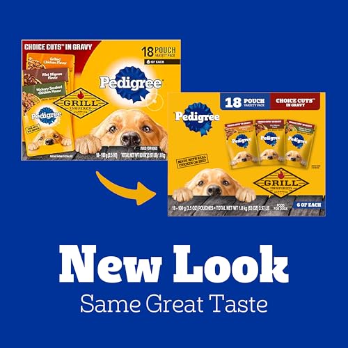 Pedigree-Choice-Cuts-In-Gravy-Adult-Soft-Wet-Dog-Food-18-Count-Variety-Pack-35-oz-Pouches Pedigree Choice Cuts In Gravy Adult Soft Wet Dog Food 18 Count Variety Pack 35 oz Pouches