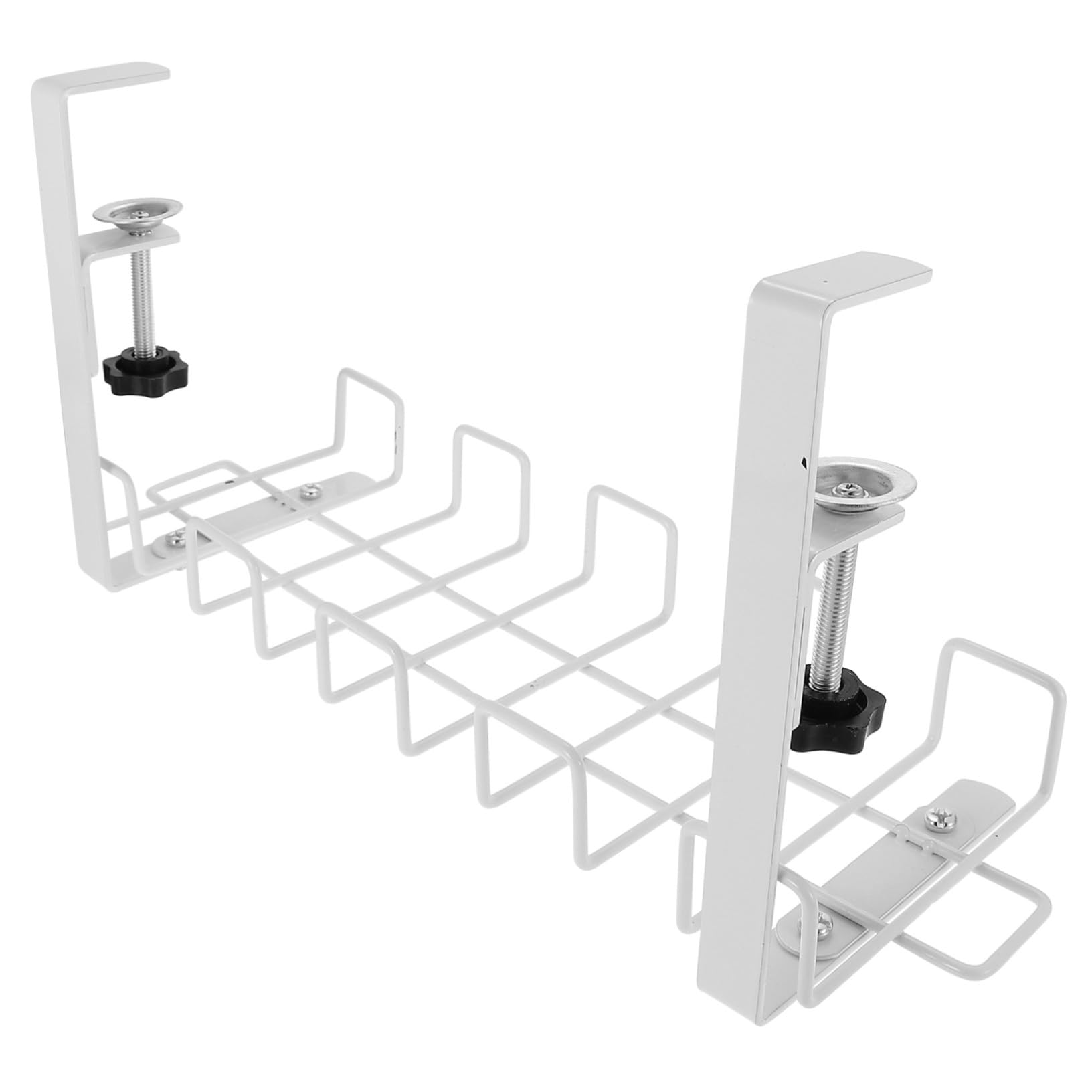 Bandeja Organizadora para Cables bajo Escritorio con Diseño Compacto y Montaje sin Taladro para Gestión y Orden Espacios Pequeños