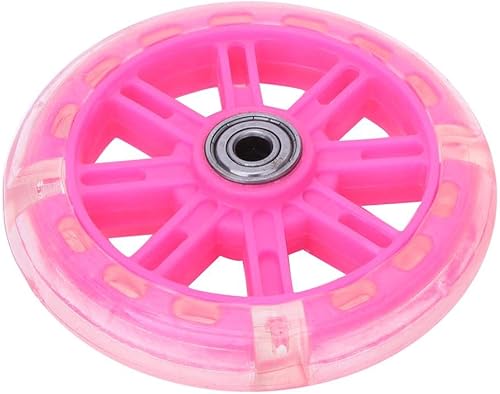 Miniatura 8 de Ruedas de entrenamiento para bicicletas de 24 a 26 pulgadas, ruedas de apoyo para niños con soporte para bicicletas de 12 a 2 pulgadas (rosa)