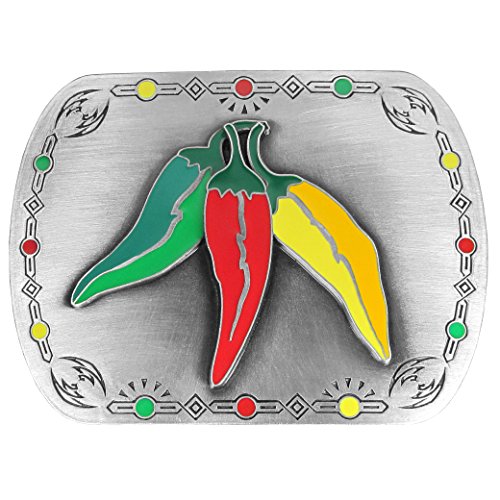 Belt Buckle - Three Chili Peppers