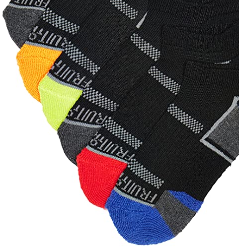 Image of Fruit of the Loom Boys' Zone Cushion No Show Socks (10 Pack)