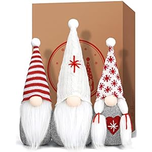 Simple Art Christmas Gnomes Decorations Indoor Home Decor, Holiday Indoor Knomes,Gnomes Christmas Decorations,Scandinavian Christmas Gnome,Thanks Giving Day Gifts Swedish Gnomes Tomte