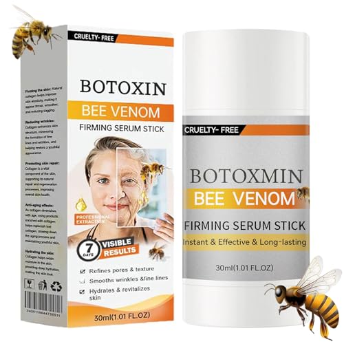 Crema para Eliminar Arrugas con Veneno de Abeja, Bo_to_x Bee Venom Humectante Antiarrugas, para Rostro y Cuello, Hidratación, Lifting (A, One Size)