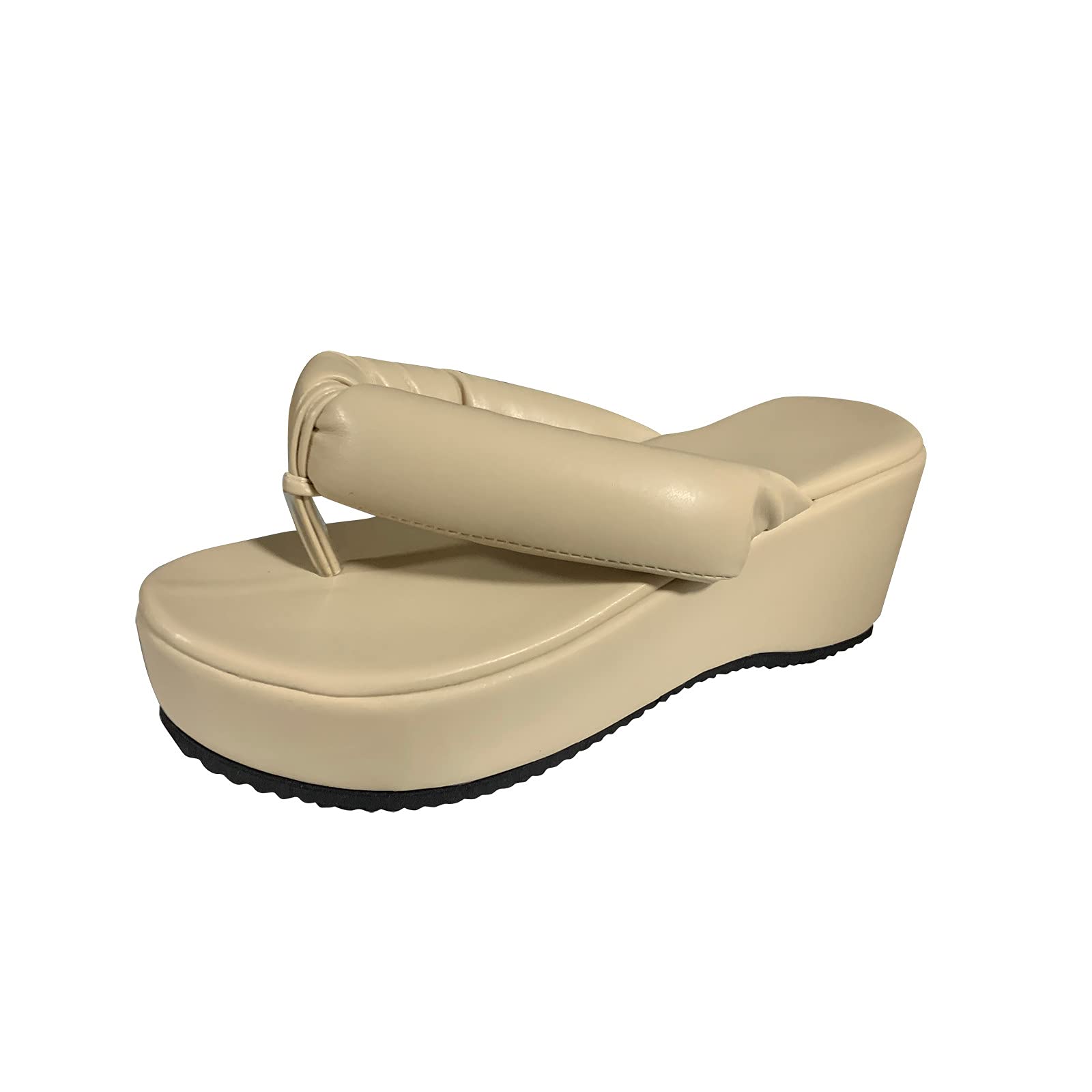 June# Cool Women's Beach Slippers 2021 Summer Large Size Flip-flops for Ladies Girls Life Wearing