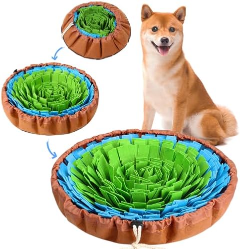 Vivifying Snuffle Mat for Dogs, Adjustable Nosework Mat for Small...