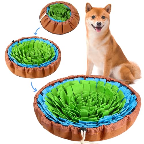 Vivifying Snuffle Mat for Dogs, Adjustable Nosework Mat for