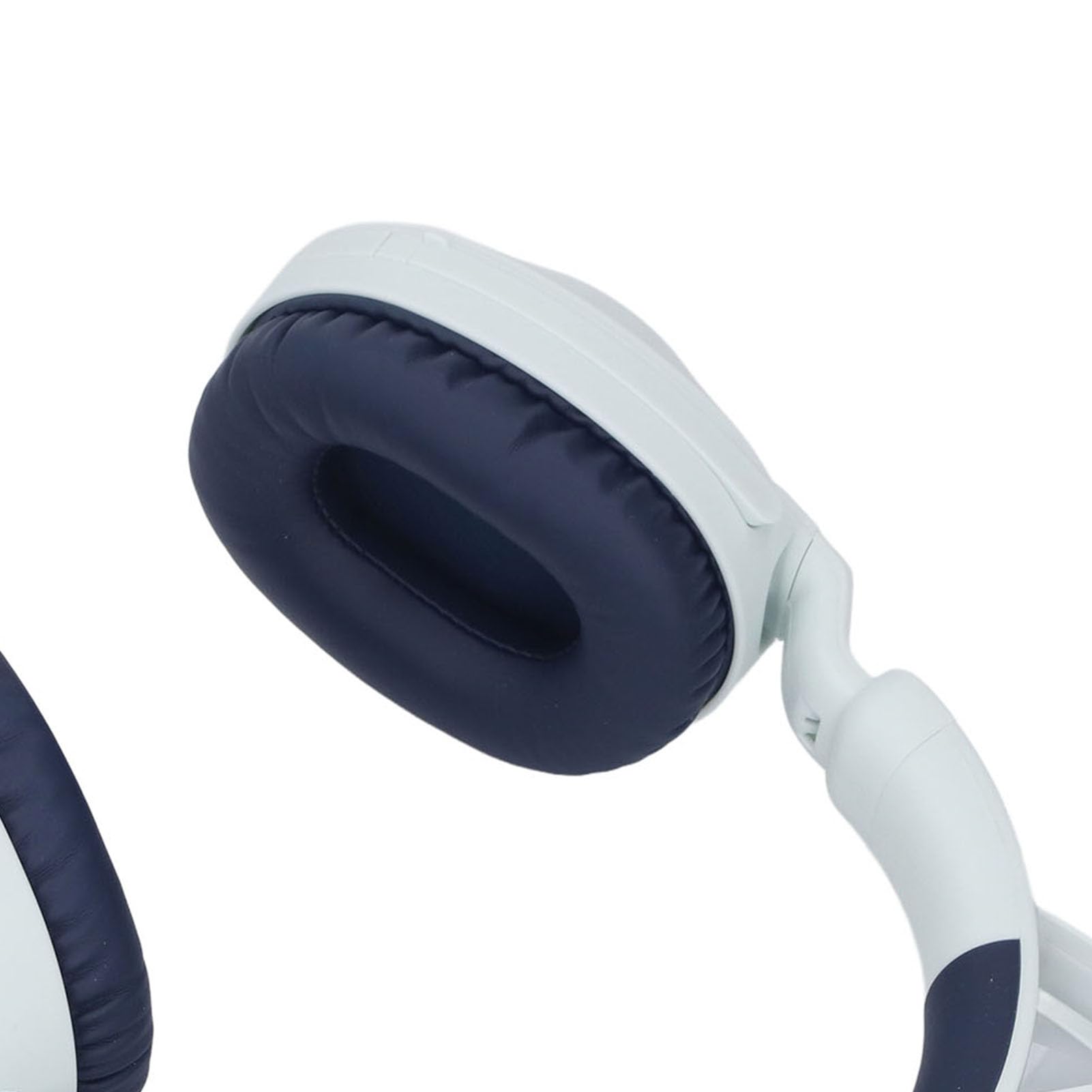Yctze Cuffie Cat Ear, Cuffie Wireless Bluetooth 5.4, Effetti Luce LED 85dB Volume Pieghevoli Sopra L'orecchio con Microfono, Ideale per Bambini e Adolescenti (BLUE)