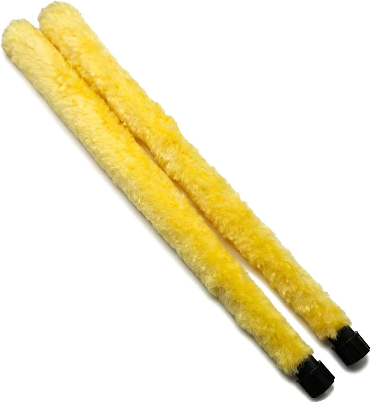 2Pcs Alto Sax Pad Saver Cleaning Brush Absorbent Cotton Fiber Alto Saxophone Cleaning Swab Soft Saxophone Brush Cleaner Care Tool Accessories