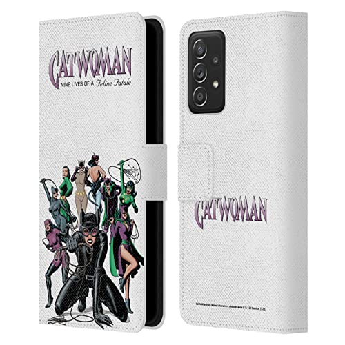Étui Batman Catwoman Samsung A53 5G Head Case Designs Housse Portefeuille