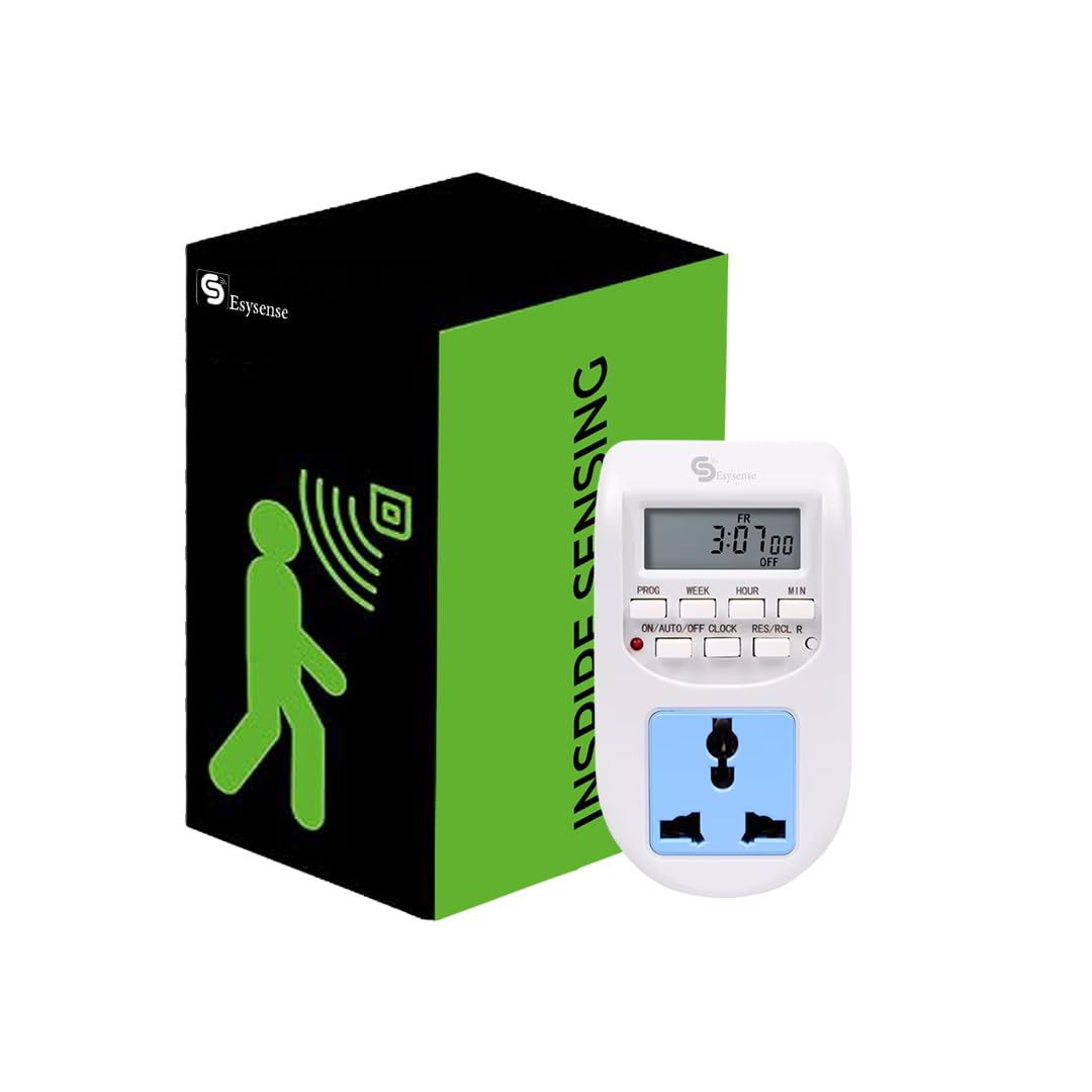 Digital Timer Socket Plug | Programmable 24x7 Electronic Timer Switch with 16 Presets | 10A 500W | Energy Saving Timer for Lights & Home Appliances-image-37