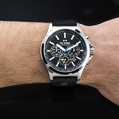 Tw Steel Men's Tw939 Analog Display Quartz Black Watch #TOP4