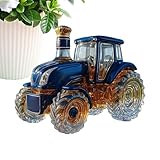 Tractor Whisky - Tractores Divertidos | Jarra Botella de Whisky Para Vino, Bourbon, Brandy, Vodka Display, Jarra de Alcohol Decoración del Hogar Bar Oficina Regalo