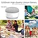 Portable External Battery Base for Google Home Mini, KASMOTION Google Home Mini Voice Assistant, Rechargeable Accessories, Magnetic Base& Anti-Slip Rubber Pads(White)-Home Mini is Not Included