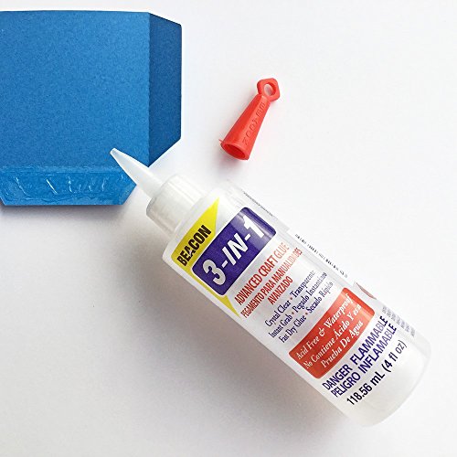 3-in-1 Advanced Craft Glue 118.56ml Medium Bottle, Clear - Image 8