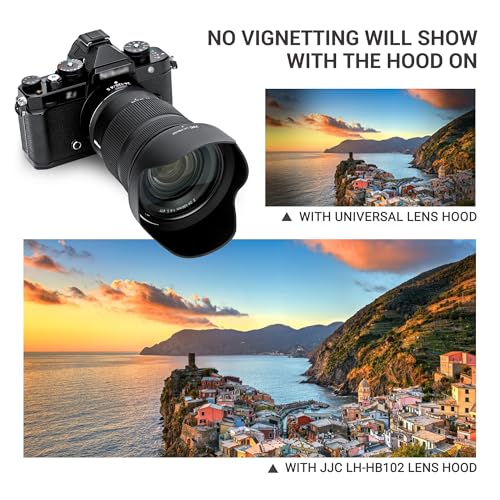 image for JJC HB-102 Reversible Lens Hood Shade for Nikon Nikkor Z 24-120mm f/4 